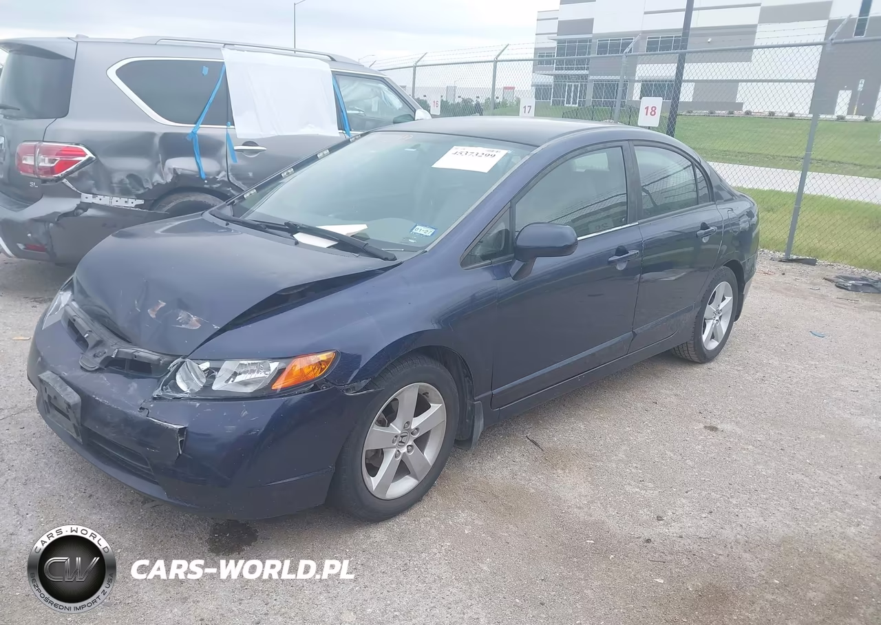 2006 Honda Civic Lx VIN:1HGFA16596L048086 - 2