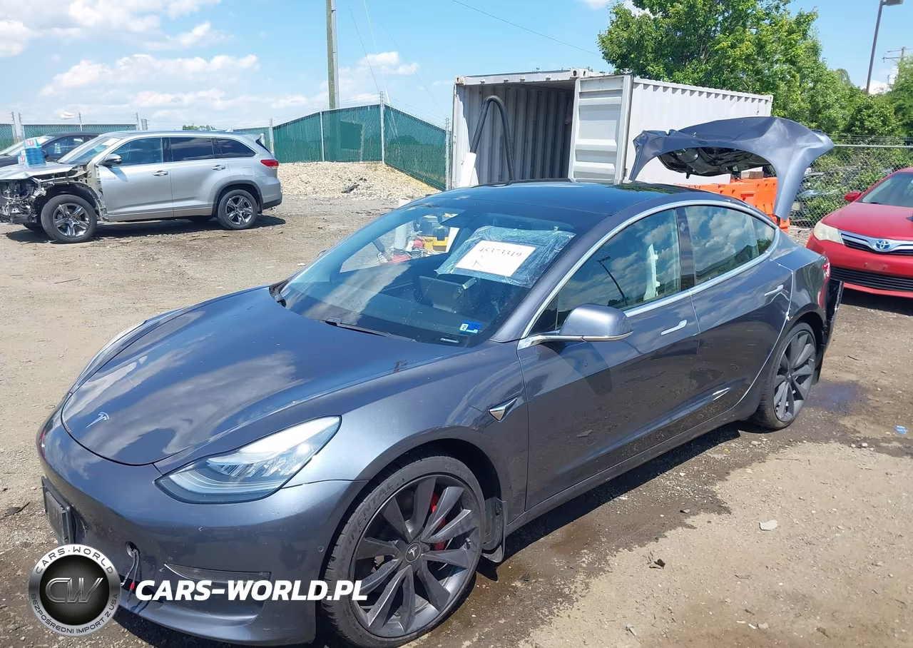 2020 Tesla Model 3 Performance Dual Motor All-Wheel Drive VIN:5YJ3E1EC0LF623633 - 2