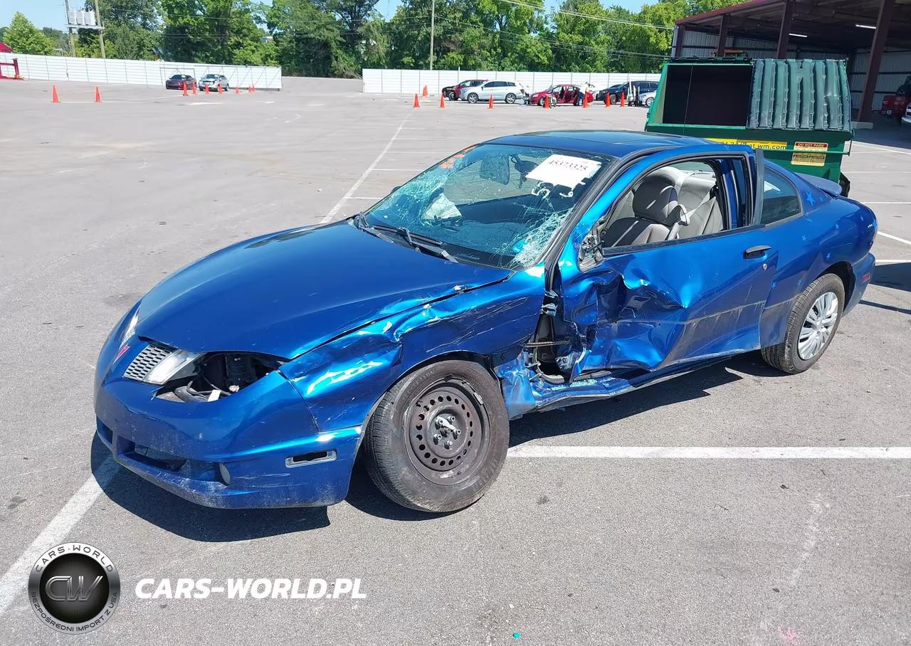 2005 Pontiac Sunfire VIN:3G2JB12F45S114304 - 2