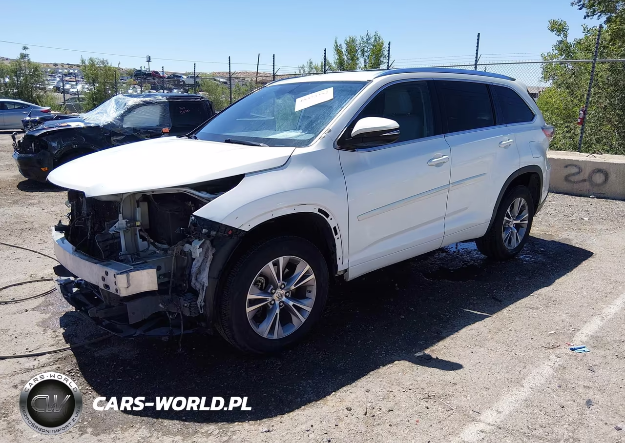 2015 Toyota Highlander Xle V6 VIN:5TDKKRFH6FS085260 - 2