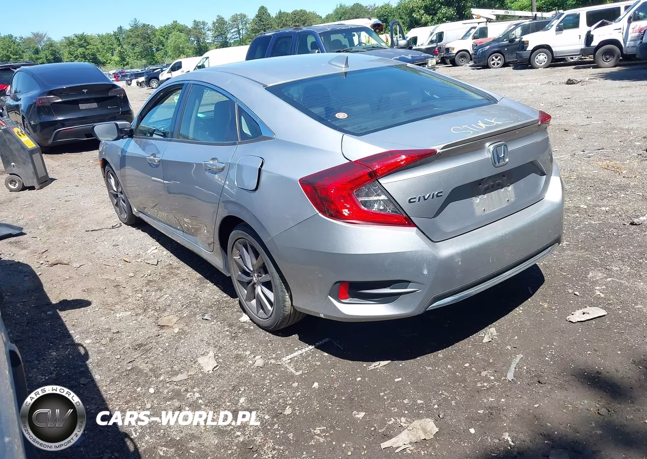 2021 Honda Civic Ex VIN:19XFC1F31ME201668 - 3