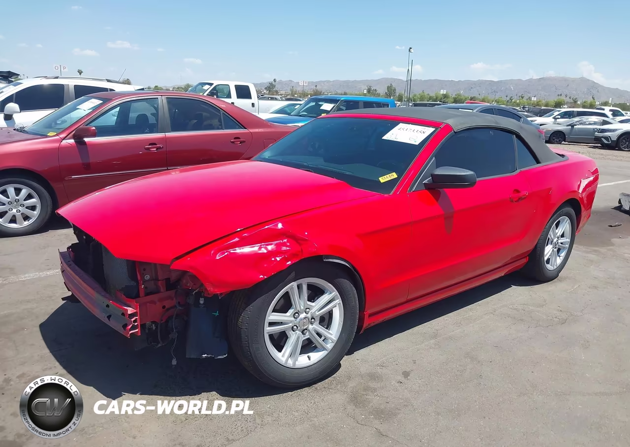 2014 Ford Mustang V6 VIN:1ZVBP8EM7E5242953 - 2