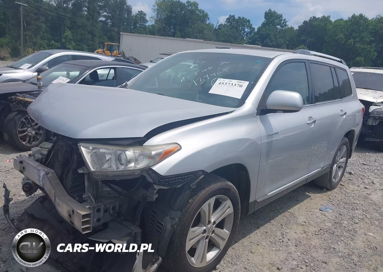 2013 Toyota Highlander Limited V6 VIN:5TDYK3EH2DS139465 - 2