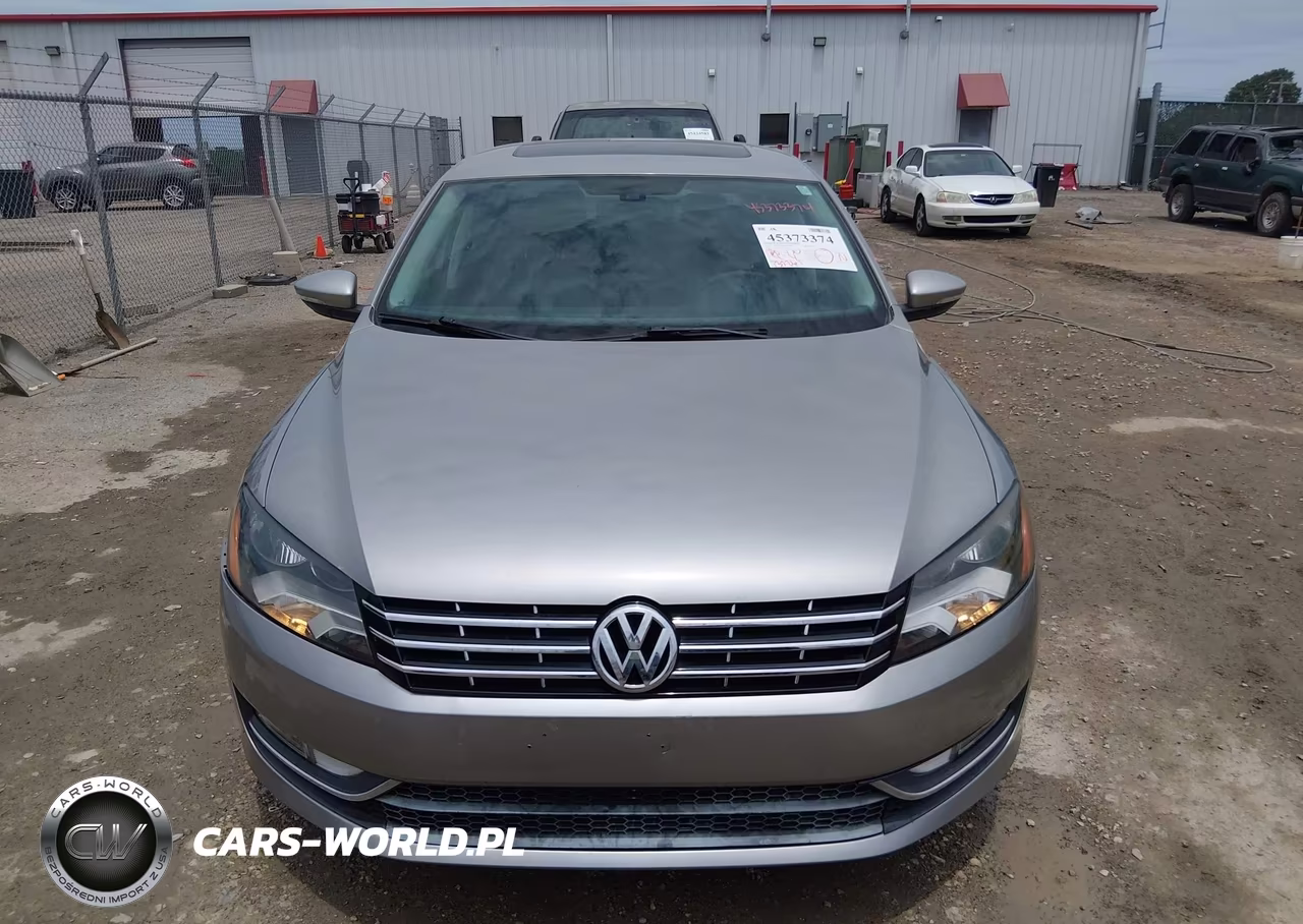 2012 Volkswagen Passat 2.5L Sel Premium VIN:1VWCP7A33CC091503 - 12