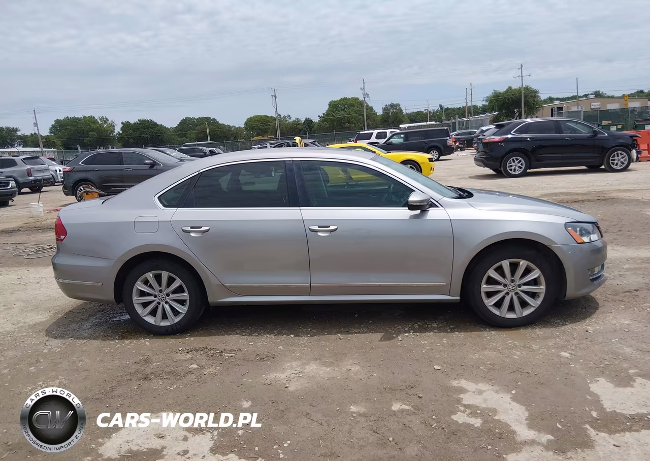 2012 Volkswagen Passat 2.5L Sel Premium VIN:1VWCP7A33CC091503 - 13