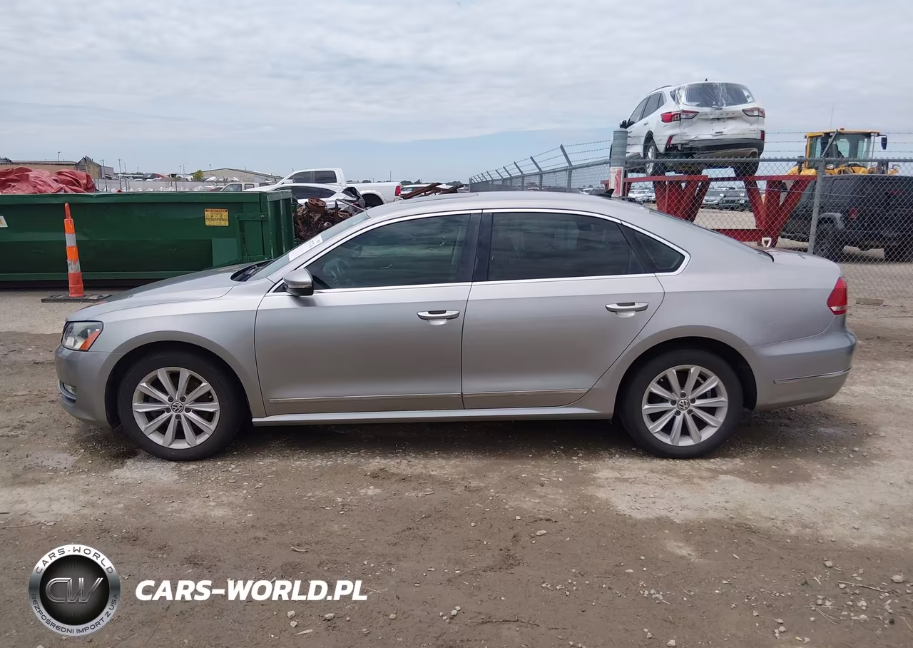 2012 Volkswagen Passat 2.5L Sel Premium VIN:1VWCP7A33CC091503 - 14