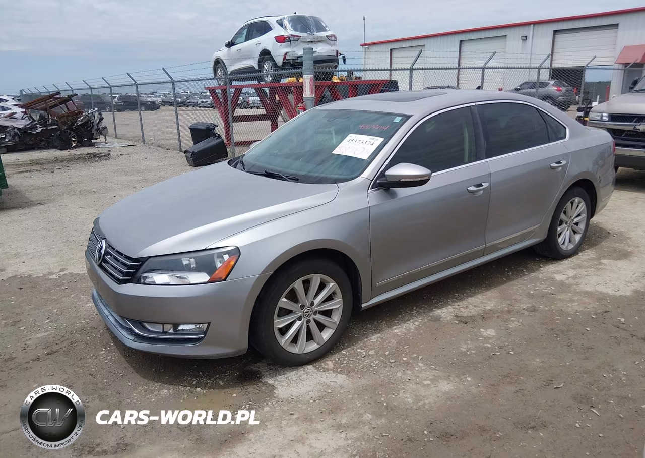 2012 Volkswagen Passat 2.5L Sel Premium VIN:1VWCP7A33CC091503 - 2