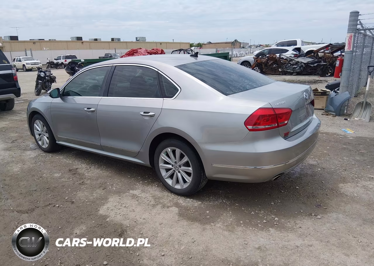 2012 Volkswagen Passat 2.5L Sel Premium VIN:1VWCP7A33CC091503 - 3