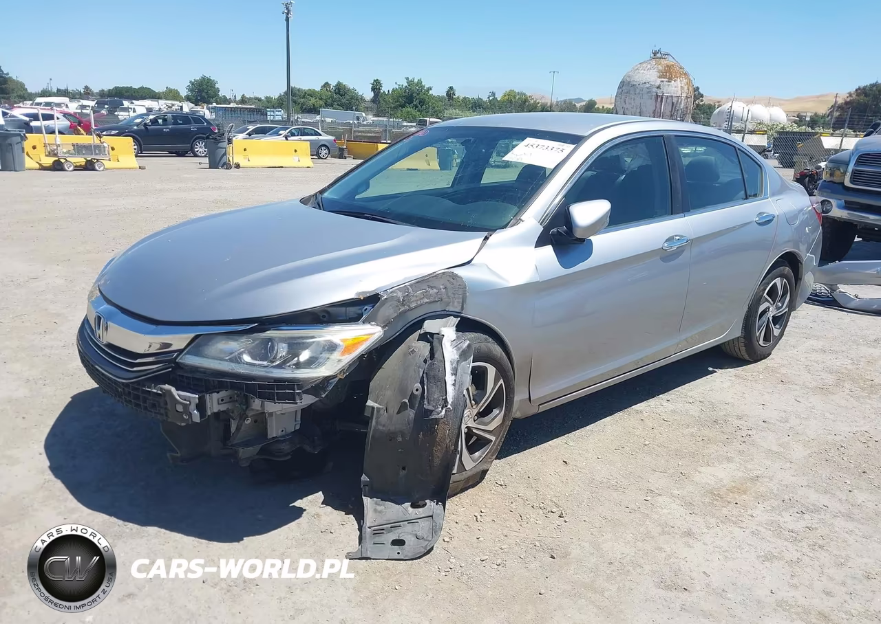 2017 Honda Accord Lx VIN:1HGCR2F38HA206853 - 2
