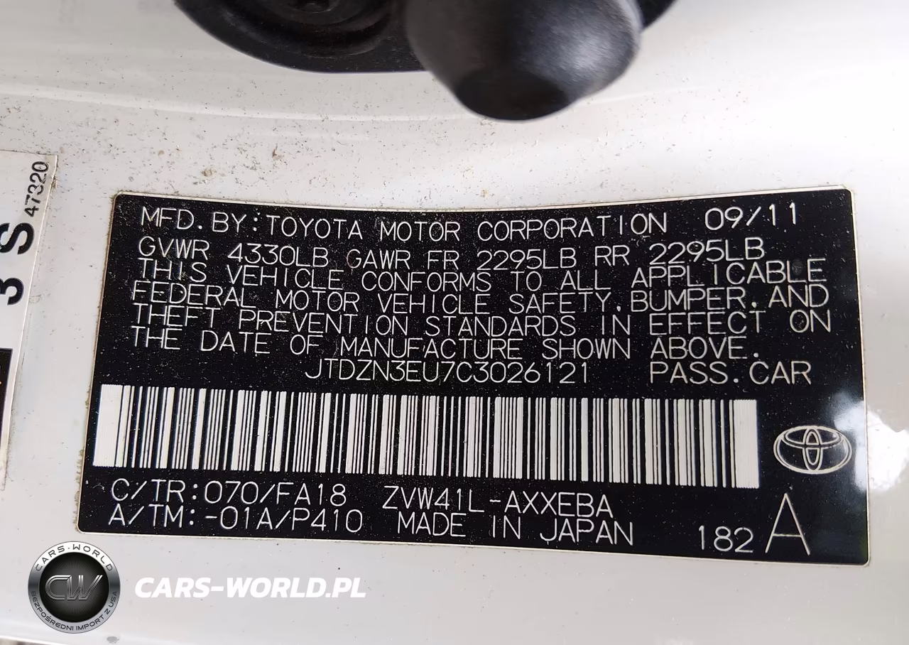 2012 Toyota Prius V Two VIN:JTDZN3EU7C3026121 - 9