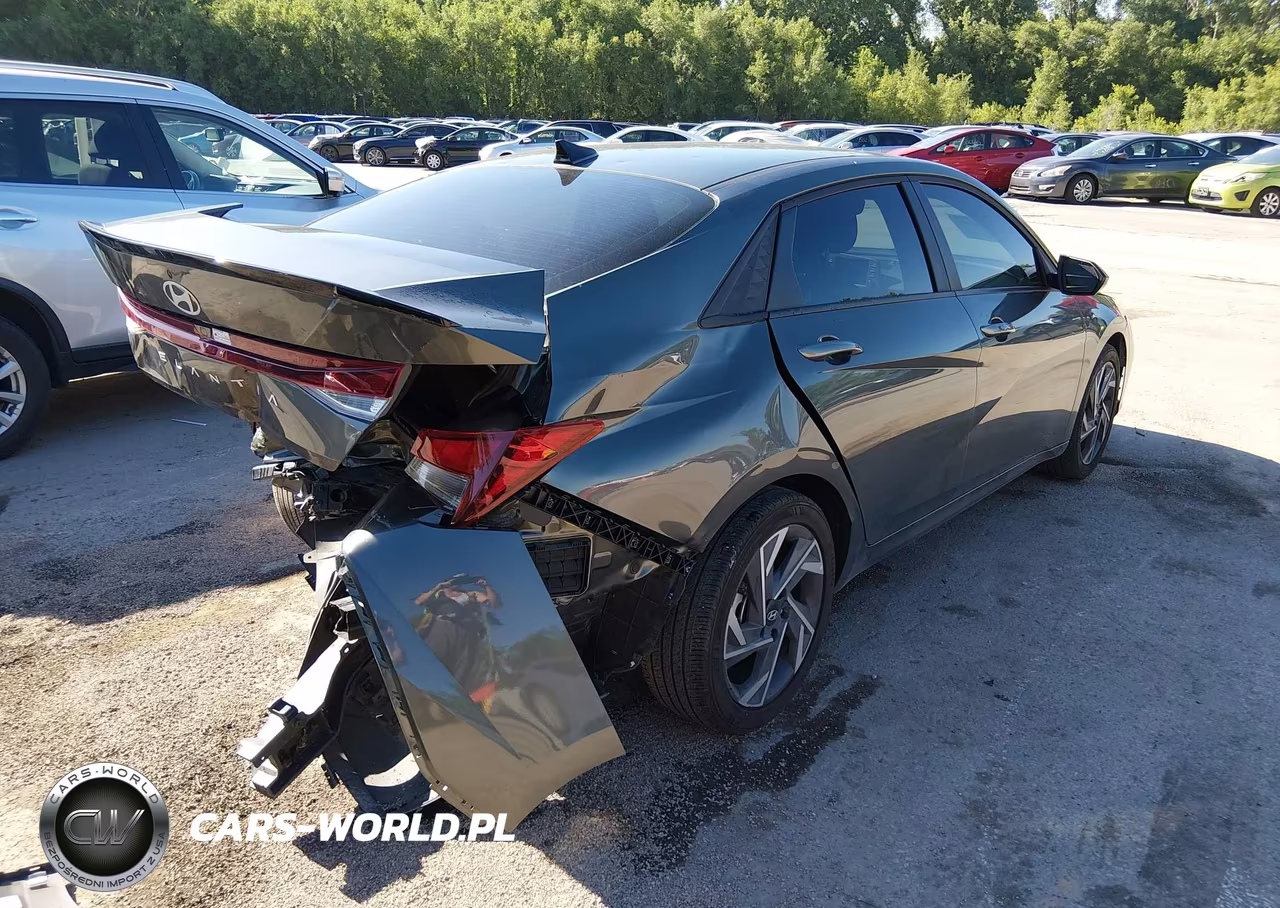 2025 Hyundai Elantra Sel Sport VIN:KMHLM4DG3SU926562 - 4