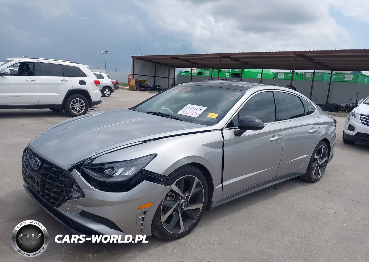 2021 Hyundai Sonata Sel Plus VIN:5NPEJ4J21MH084834 - 2