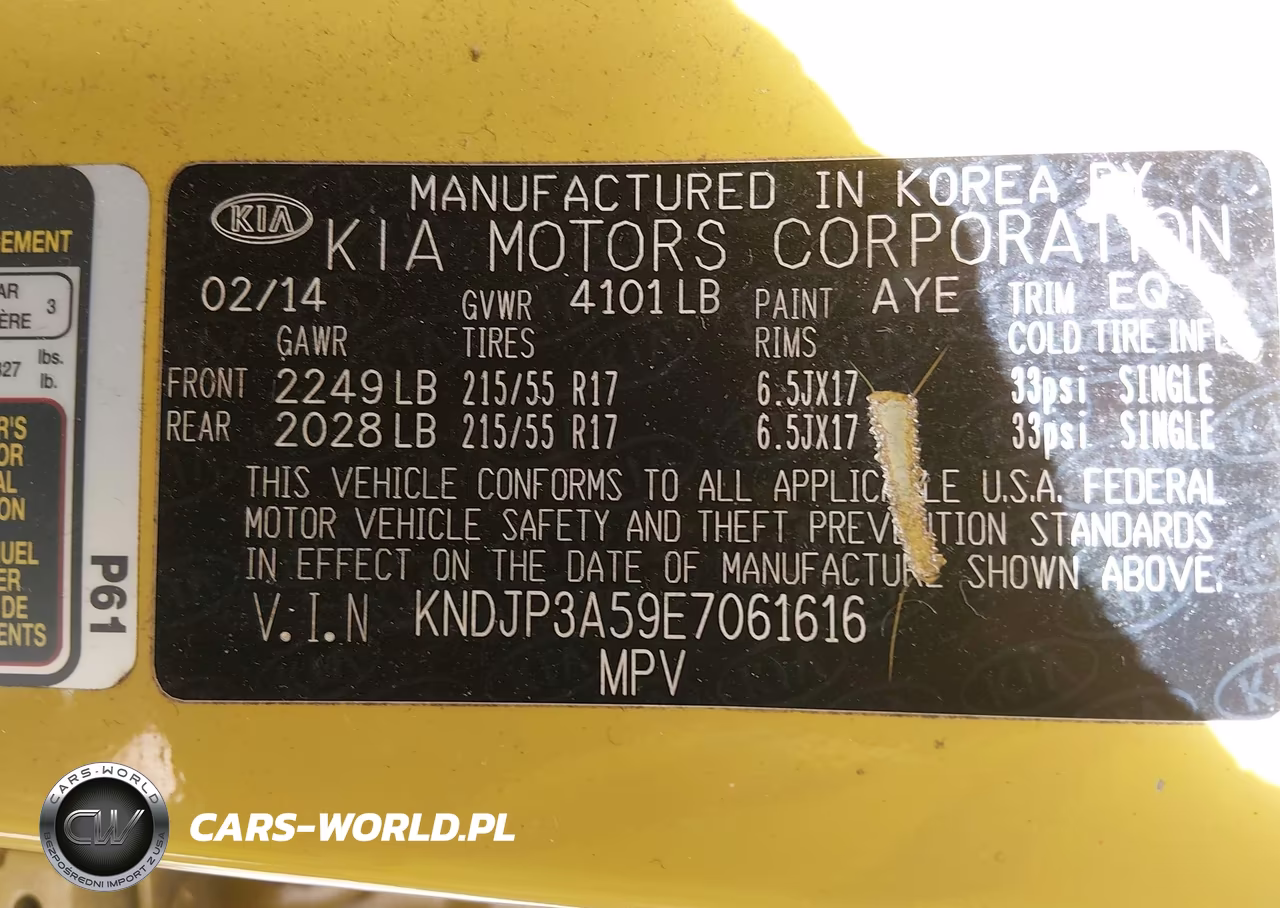 2014 Kia Soul + VIN:KNDJP3A59E7061616 - 9