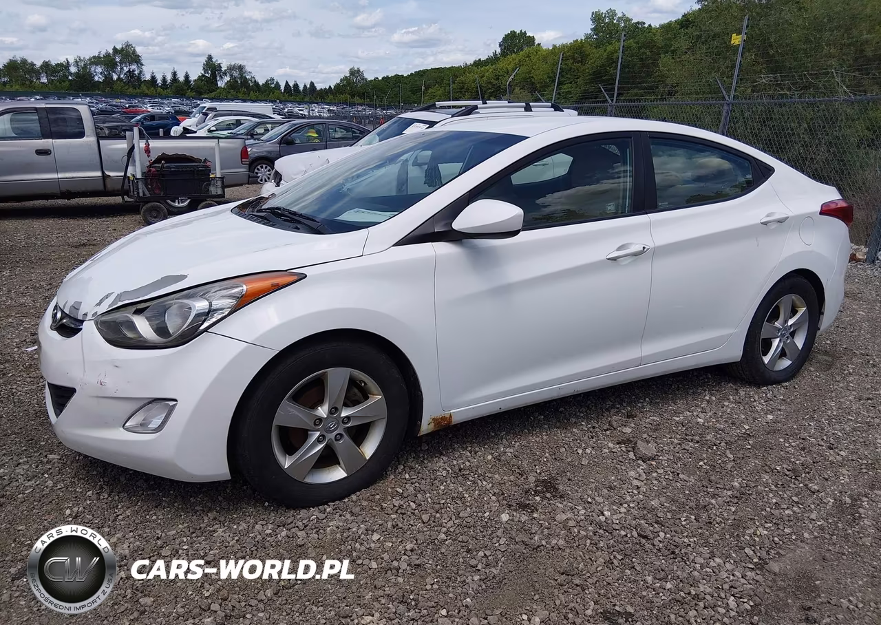 2012 Hyundai Elantra Gls VIN:5NPDH4AE7CH101944 - 2
