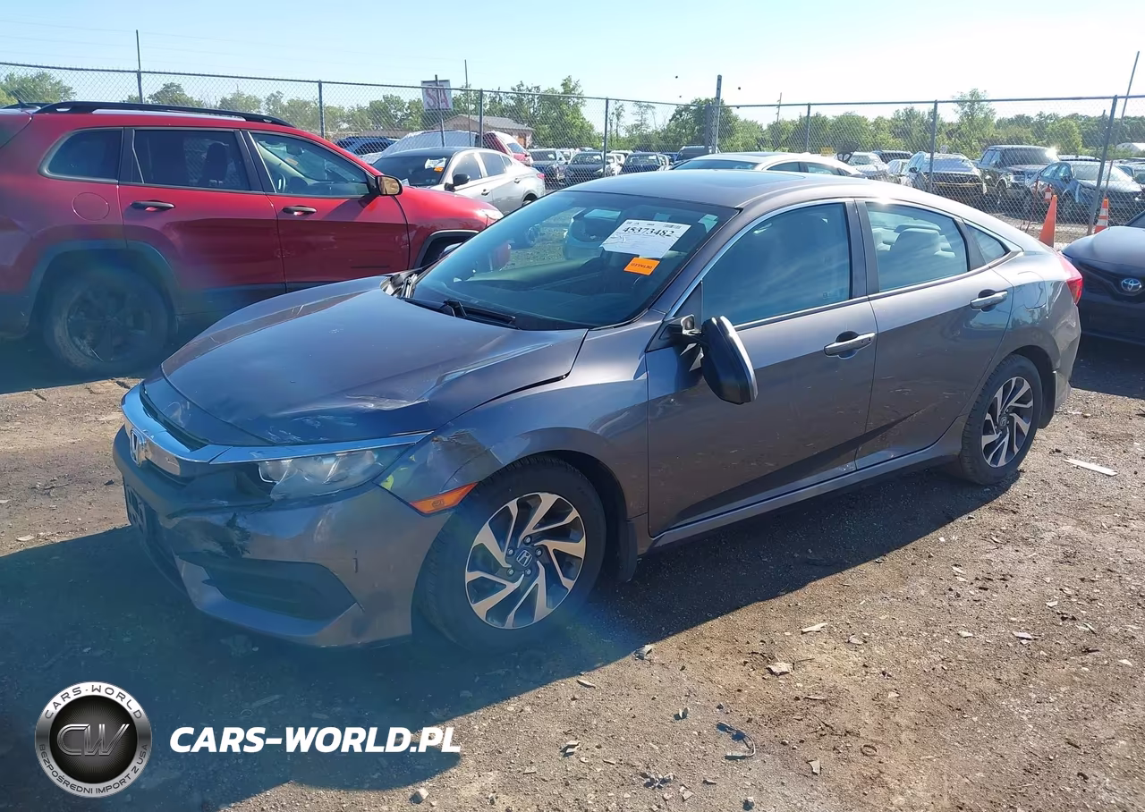 2018 Honda Civic Ex VIN:19XFC2F79JE029295 - 2