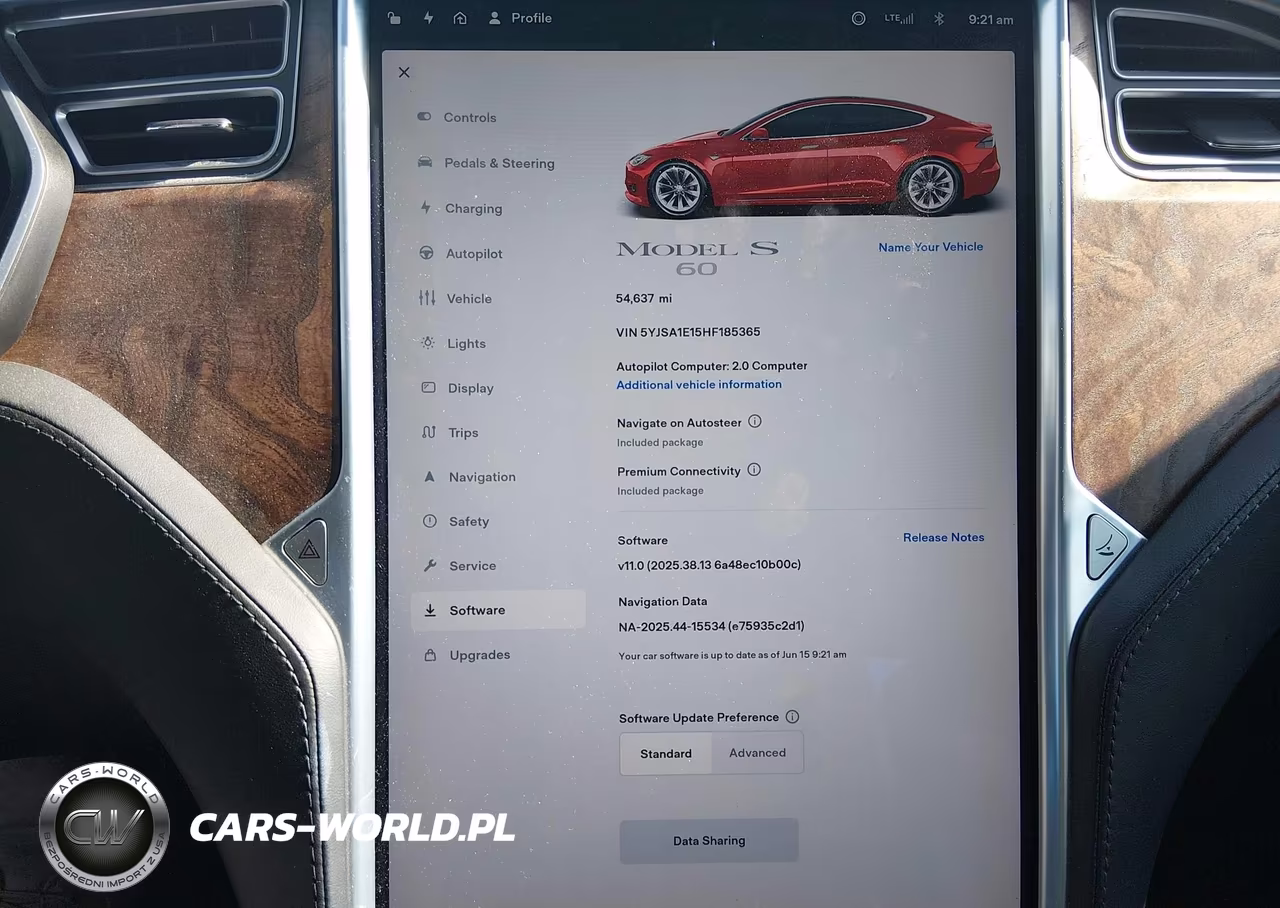 2017 Tesla Model S 60-75 VIN:5YJSA1E15HF185365 - 7
