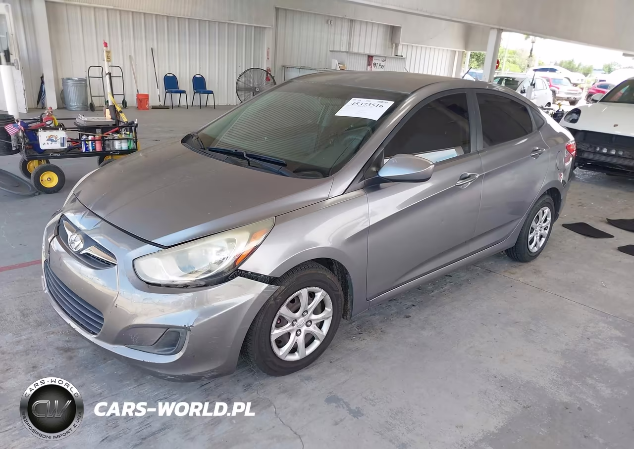 2014 Hyundai Accent Gls VIN:KMHCT4AE0EU636953 - 2