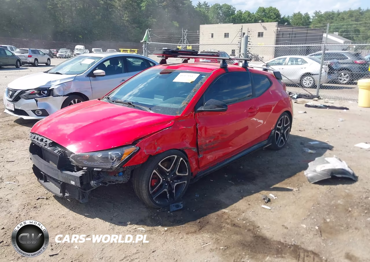 2022 Hyundai Veloster N VIN:KMHT36AH1NU013931 - 2