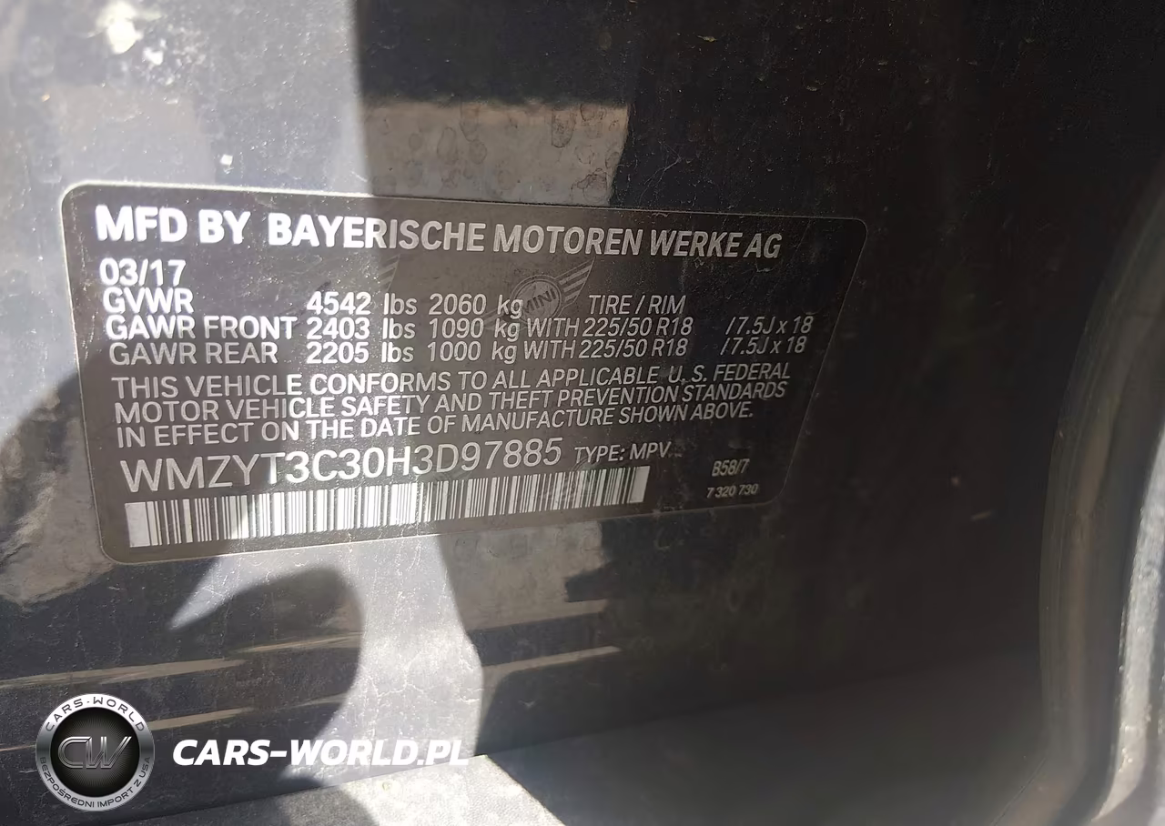 2017 Mini Countryman Cooper S VIN:WMZYT3C30H3D97885 - 9