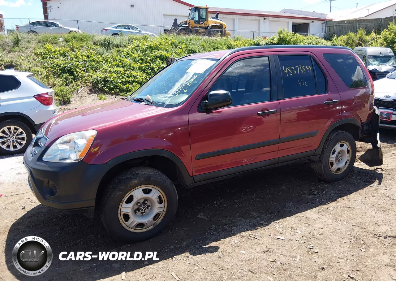 2005 Honda Cr-V Lx VIN:SHSRD68585U304886 - 2