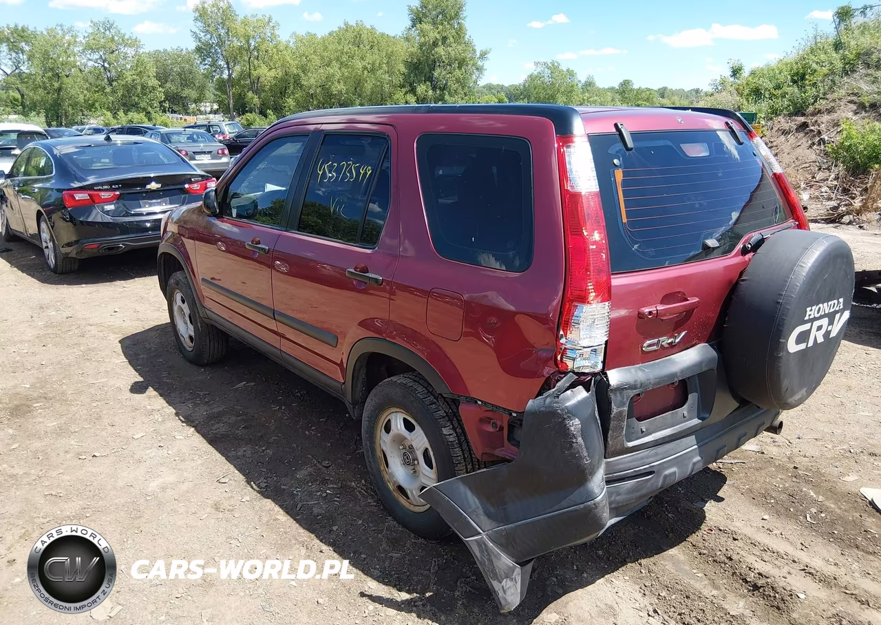 2005 Honda Cr-V Lx VIN:SHSRD68585U304886 - 3