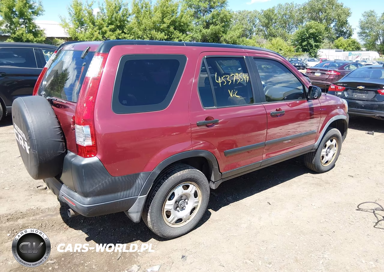 2005 Honda Cr-V Lx VIN:SHSRD68585U304886 - 4