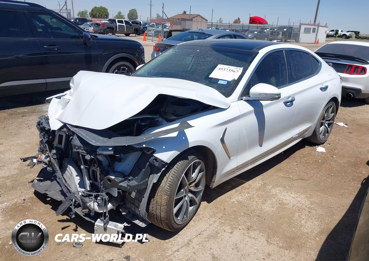2019 Genesis G70 2.0T Advanced VIN:KMTG44LA3KU030489 - 2