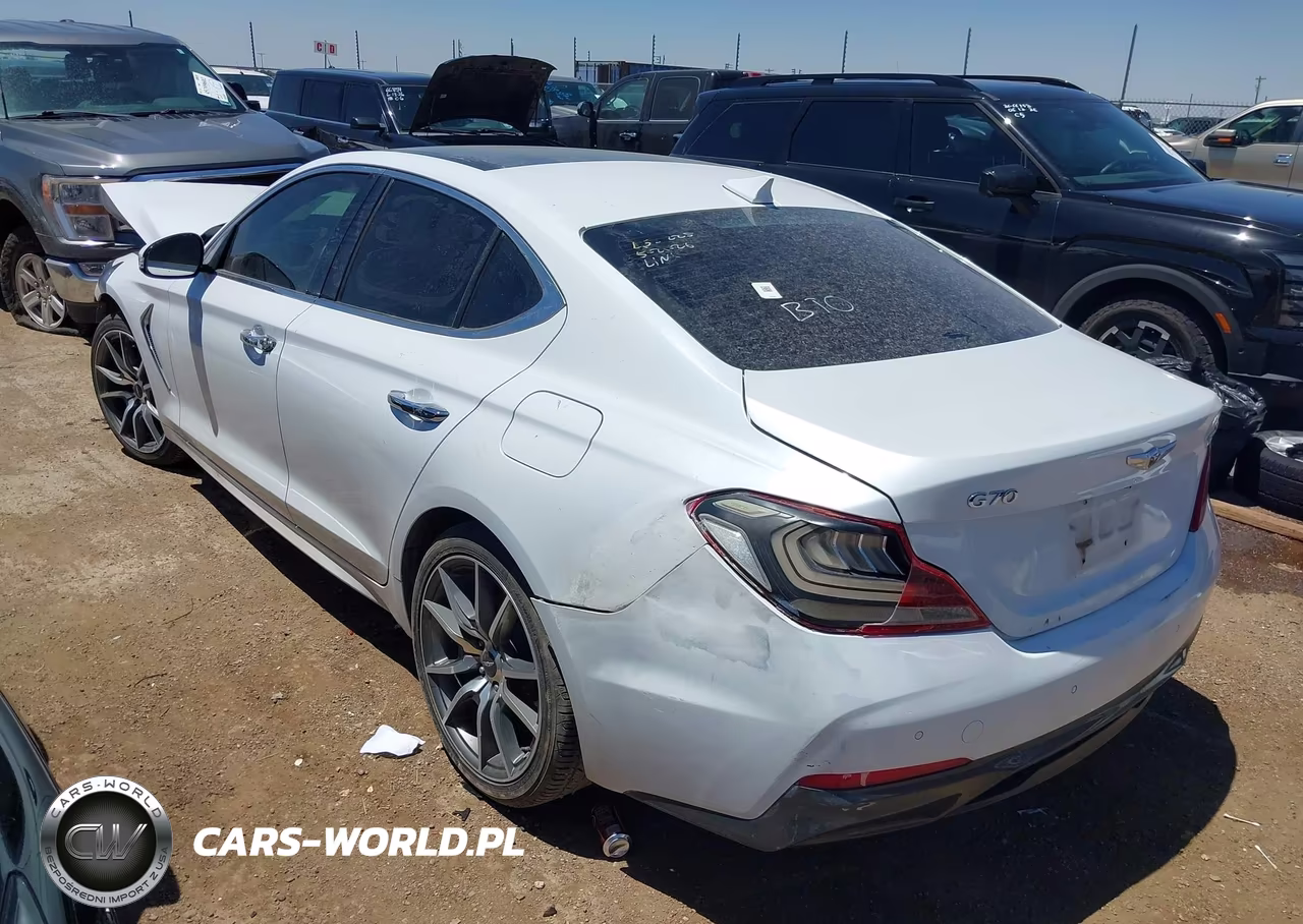 2019 Genesis G70 2.0T Advanced VIN:KMTG44LA3KU030489 - 3