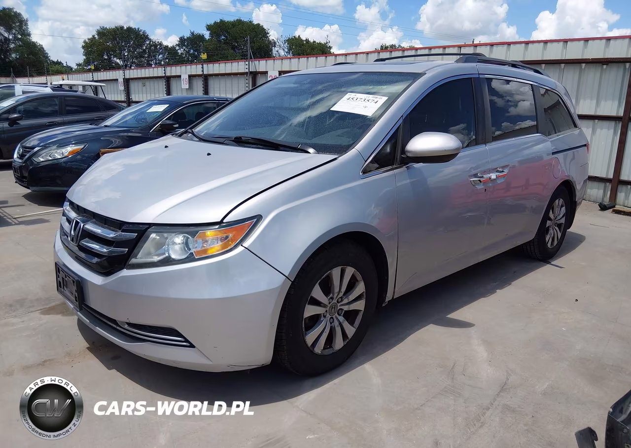 2014 Honda Odyssey Ex-L VIN:5FNRL5H66EB020668 - 2