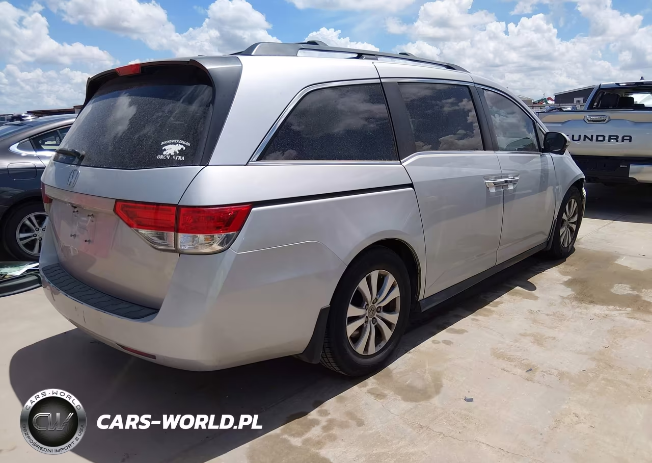 2014 Honda Odyssey Ex-L VIN:5FNRL5H66EB020668 - 4