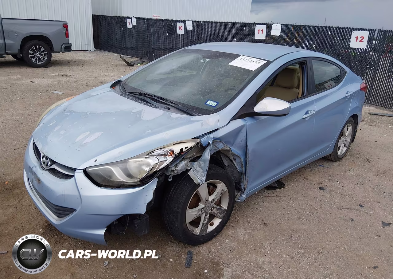 2012 Hyundai Elantra Gls (Ulsan Plant) VIN:KMHDH4AE5CU441028 - 2