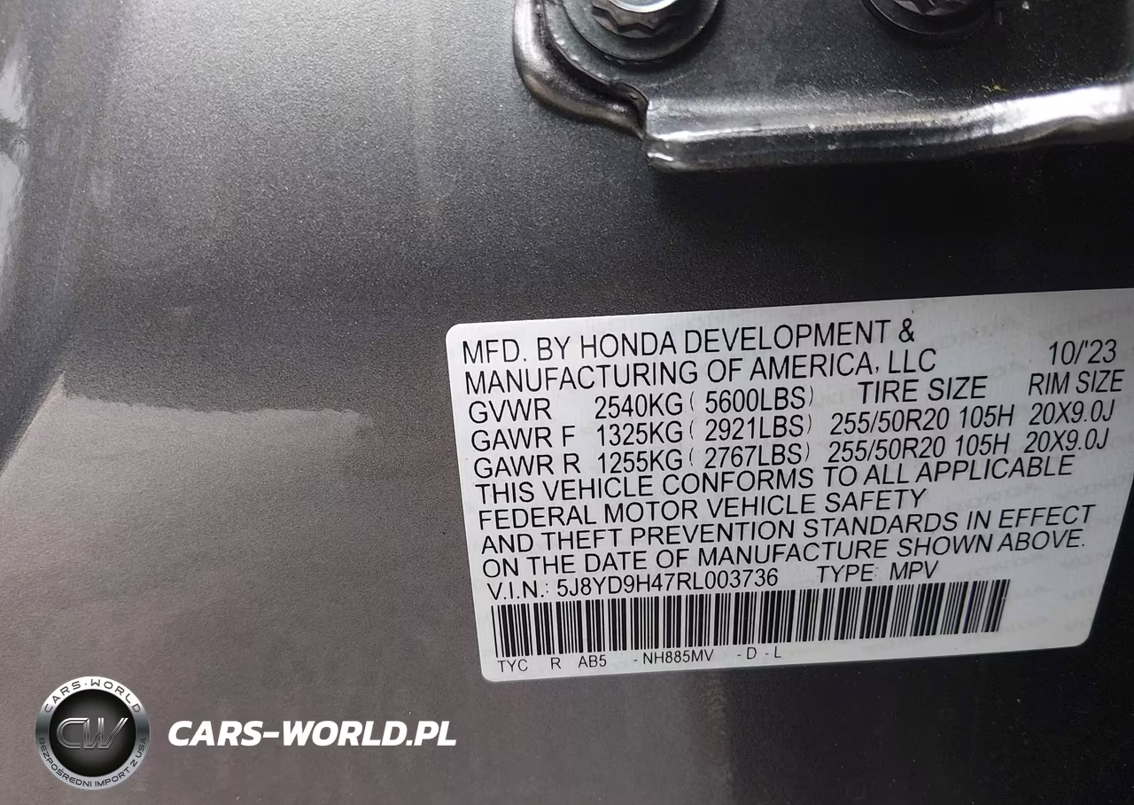 2024 Acura Mdx Technology Package VIN:5J8YD9H47RL003736 - 9