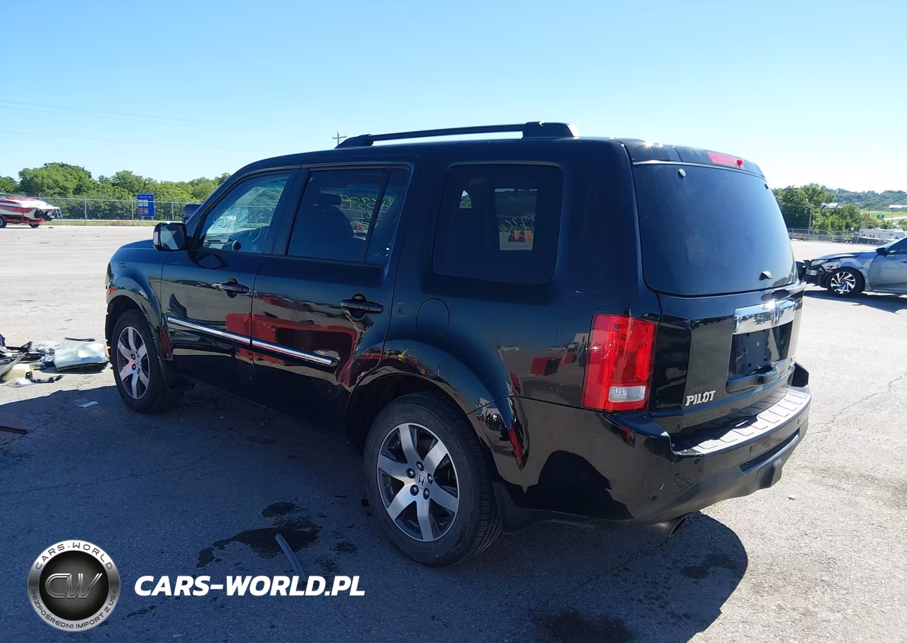 2012 Honda Pilot Touring VIN:5FNYF4H99CB052163 - 3