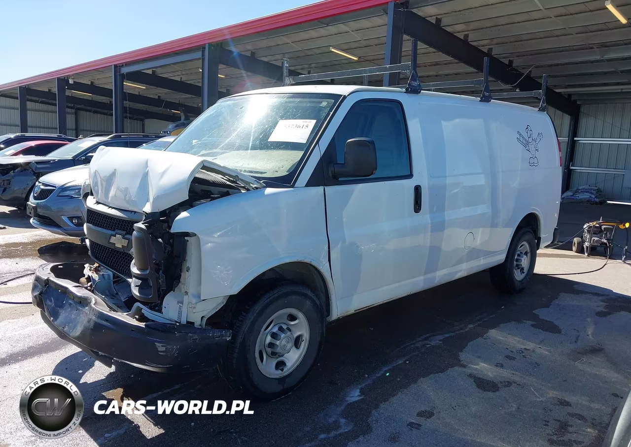 2016 Chevrolet Express 2500 Work Van VIN:1GCWGAFF9G1156808 - 2