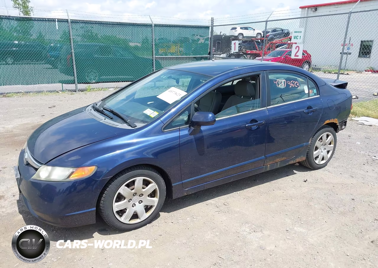 2006 Honda Civic Lx VIN:1HGFA15586L122731 - 2
