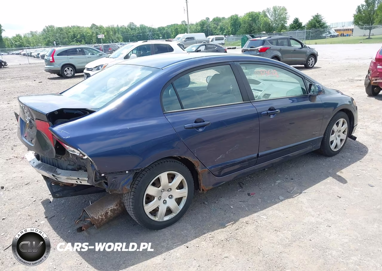 2006 Honda Civic Lx VIN:1HGFA15586L122731 - 4