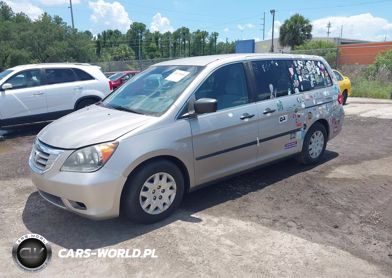 2008 Honda Odyssey Lx VIN:5FNRL38208B099356 - 2