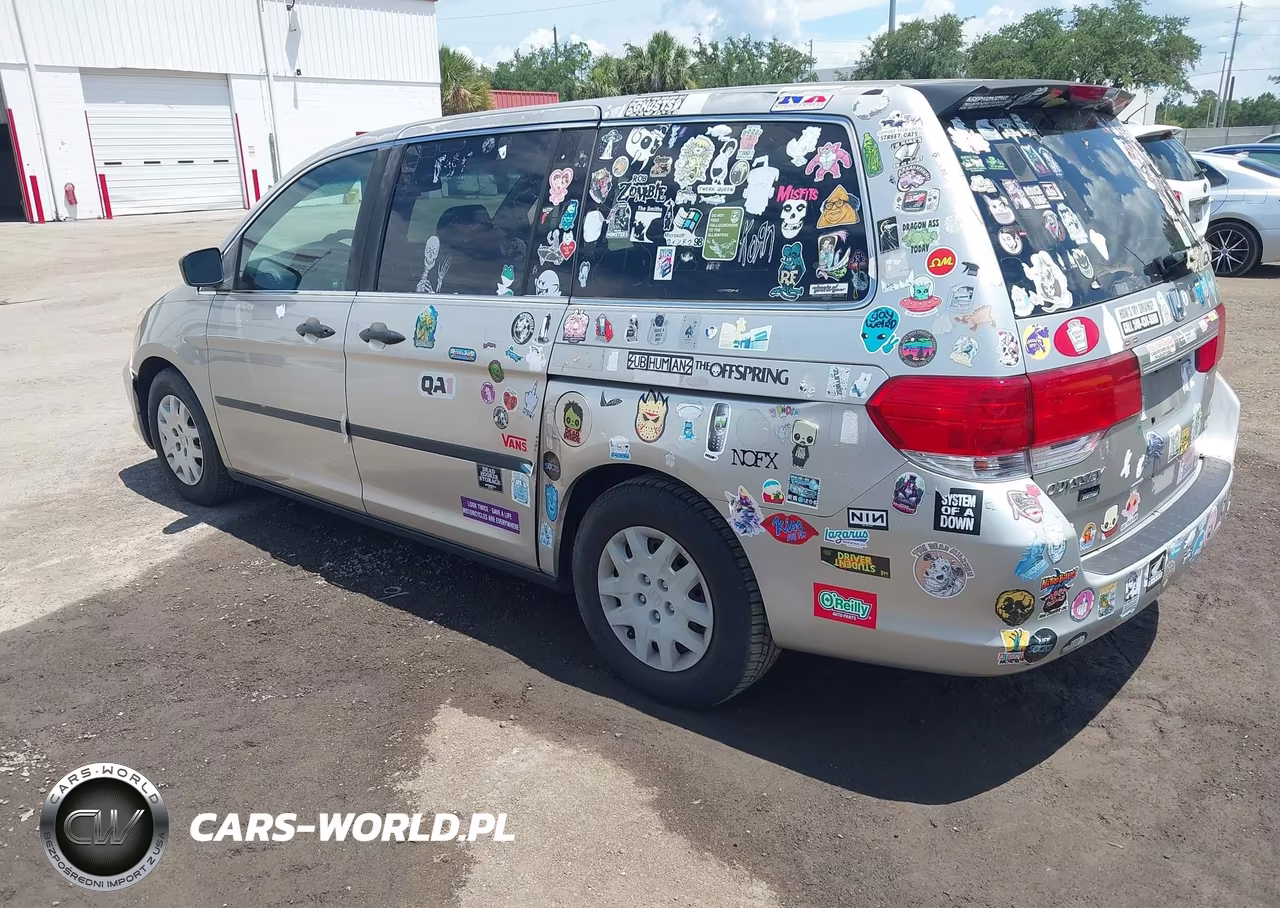 2008 Honda Odyssey Lx VIN:5FNRL38208B099356 - 3