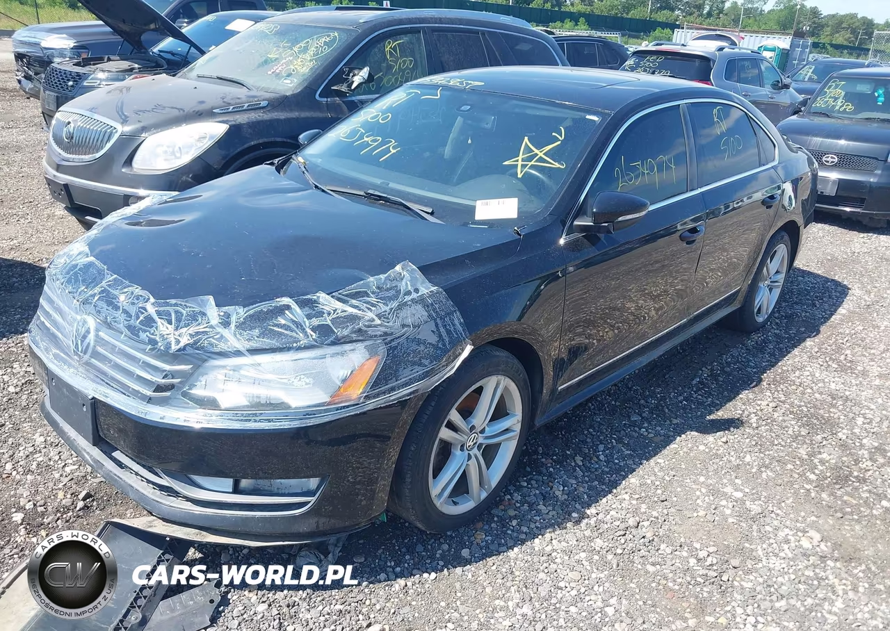 2012 Volkswagen Passat 2.0L Tdi Sel Premium VIN:1VWCN7A30CC097359 - 2