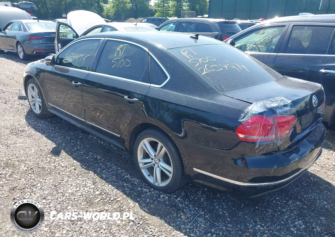 2012 Volkswagen Passat 2.0L Tdi Sel Premium VIN:1VWCN7A30CC097359 - 3