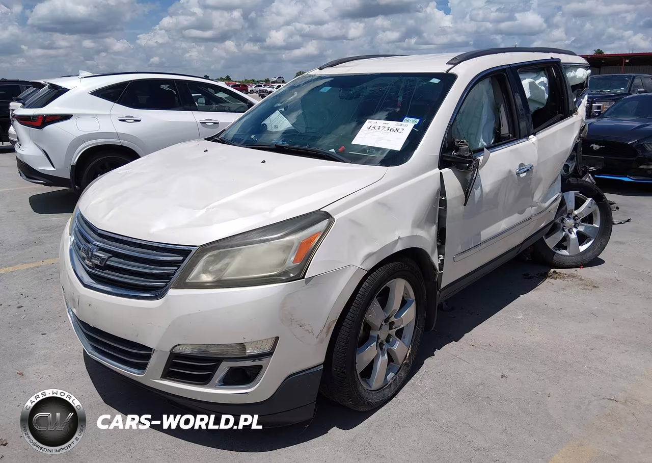 2013 Chevrolet Traverse Ltz VIN:1GNKRLKDXDJ186394 - 2