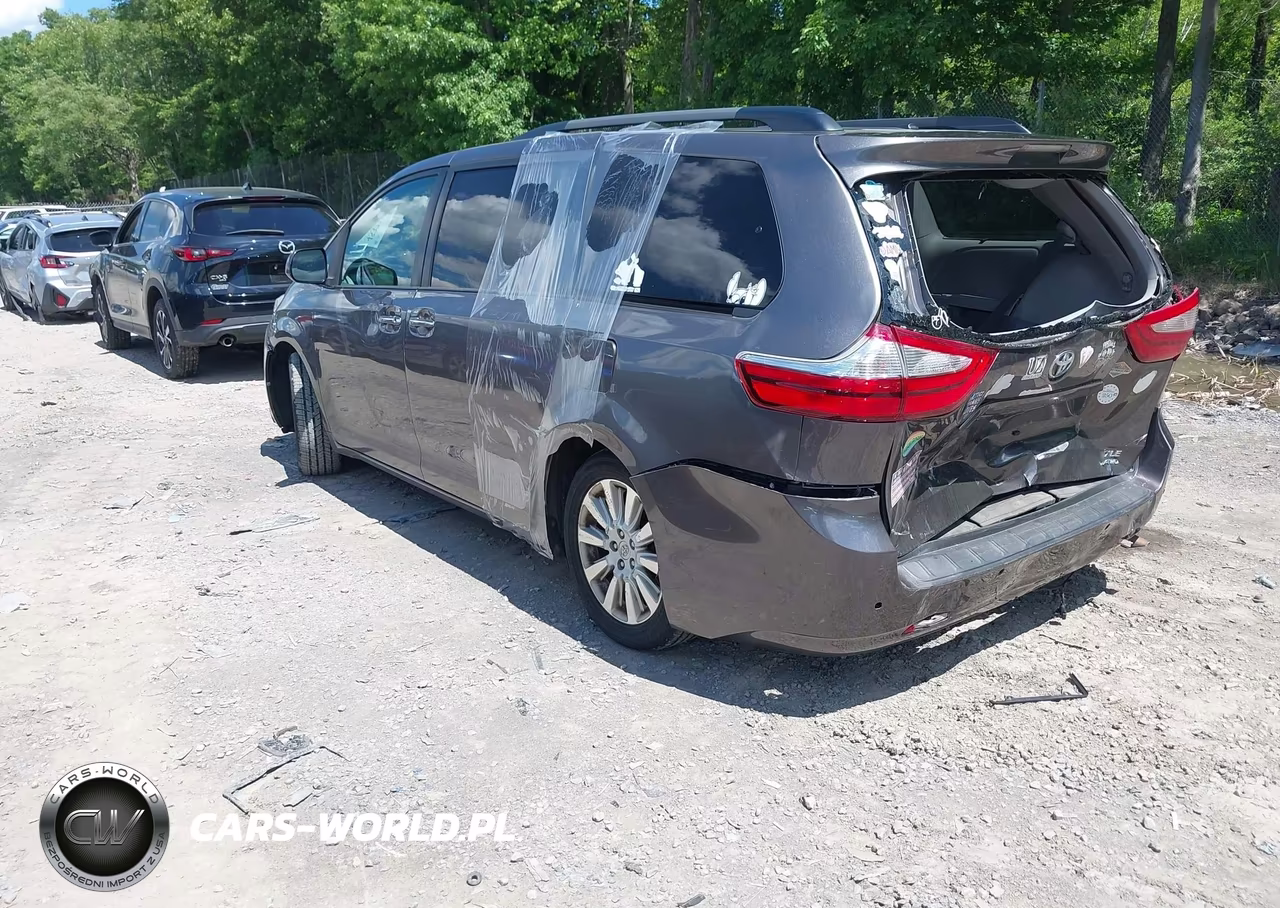 2015 Toyota Sienna Xle 7 Passenger VIN:5TDDK3DC8FS108258 - 3