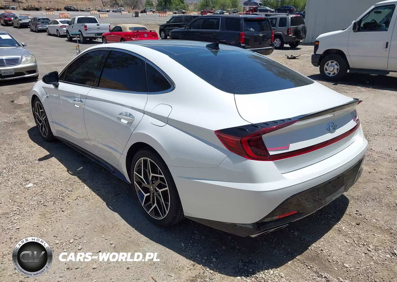 2021 Hyundai Sonata N Line VIN:5NPEK4JC0MH106005 - 3