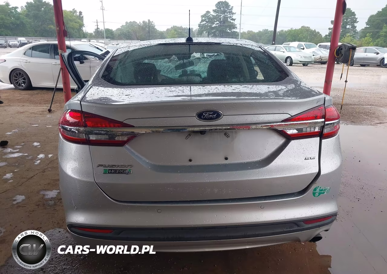 2017 Ford Fusion Energi Se Luxury VIN:3FA6P0PU2HR275420 - 17