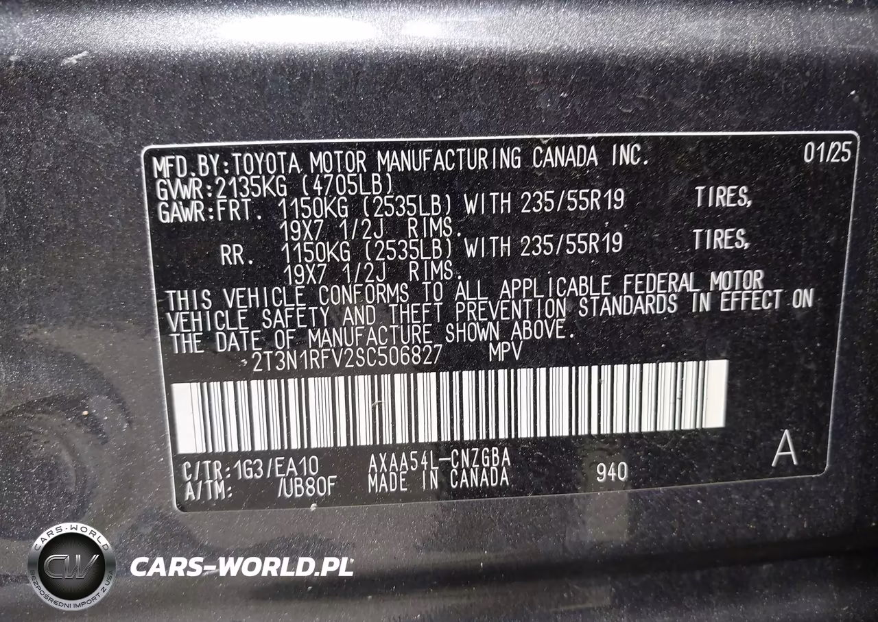 2025 Toyota Rav4 Limited VIN:2T3N1RFV2SC506827 - 11