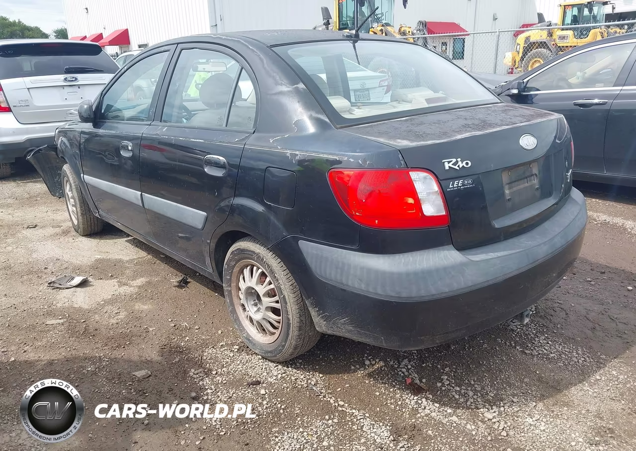 2007 Kia Rio Lx VIN:KNADE123476261068 - 3