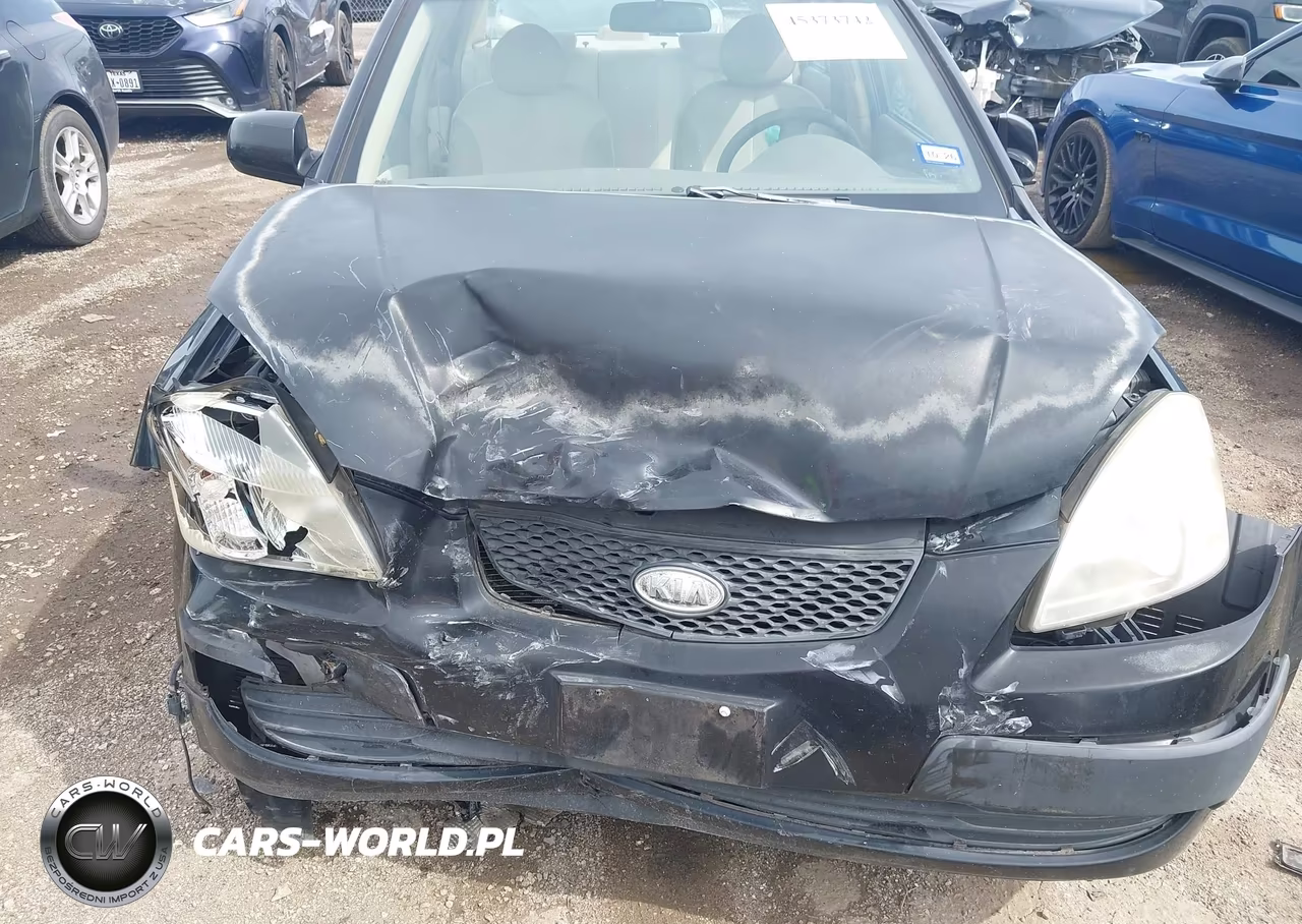 2007 Kia Rio Lx VIN:KNADE123476261068 - 6