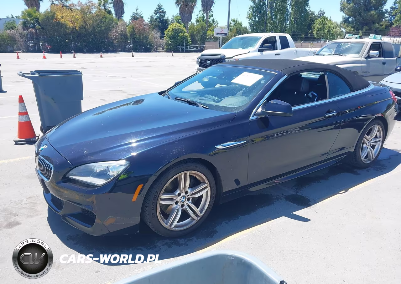 2012 BMW 650I VIN:WBALZ3C57CC397878 - 2