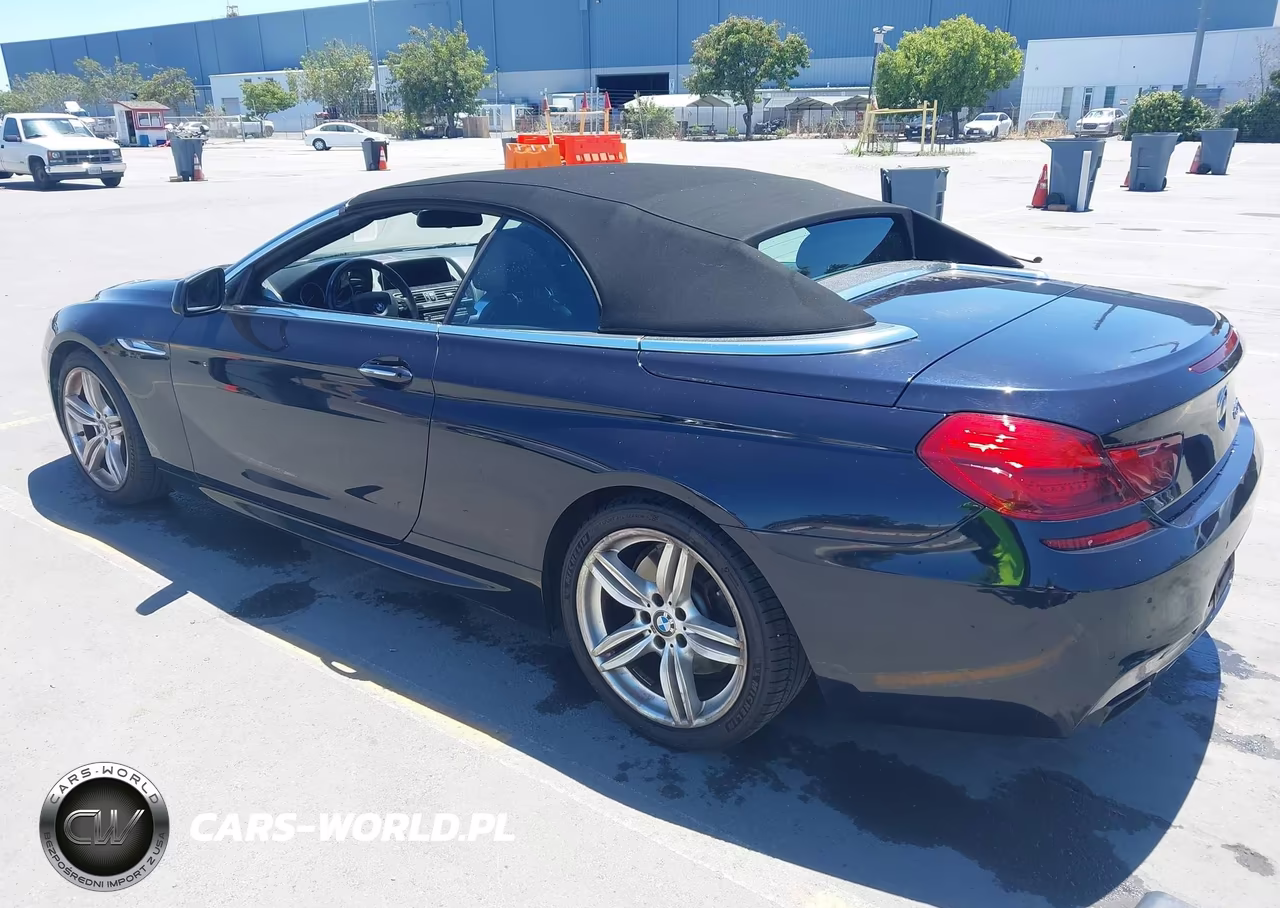 2012 BMW 650I VIN:WBALZ3C57CC397878 - 3