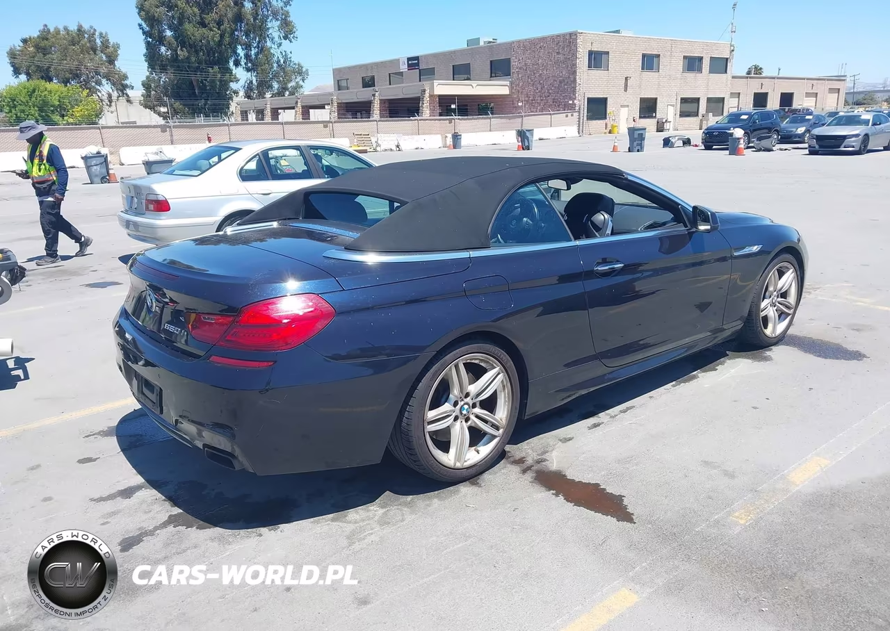 2012 BMW 650I VIN:WBALZ3C57CC397878 - 4